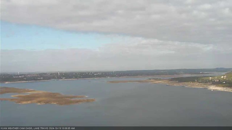 Lake Travis webcam, October 19, 2024 10:00 AM CT