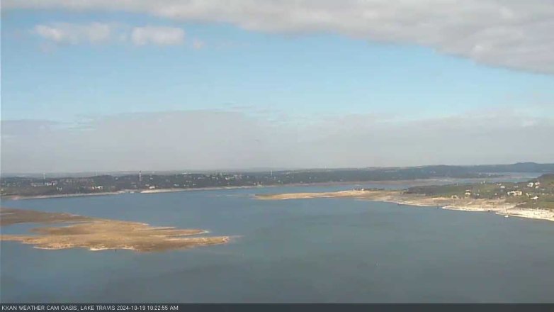 Lake Travis webcam, October 19, 2024 10:25 AM CT