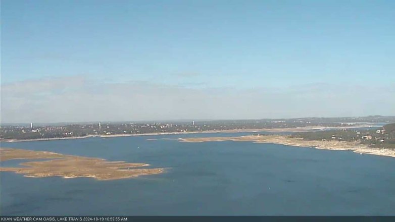 Lake Travis webcam, October 19, 2024 11:00 AM CT