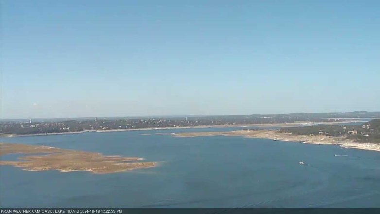 Lake Travis webcam, October 19, 2024 12:25 PM CT