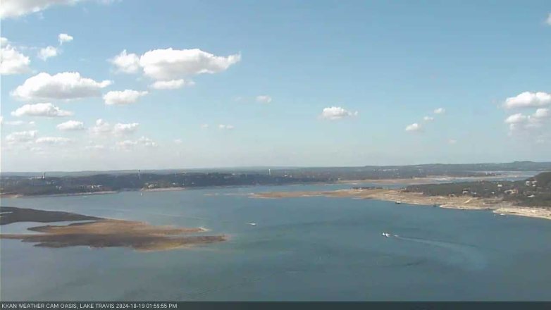 Lake Travis webcam, October 19, 2024 2:00 PM CT