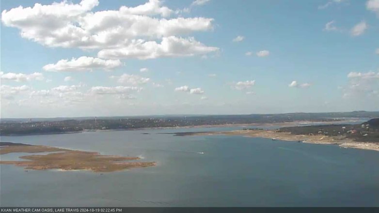 Lake Travis webcam, October 19, 2024 2:25 PM CT
