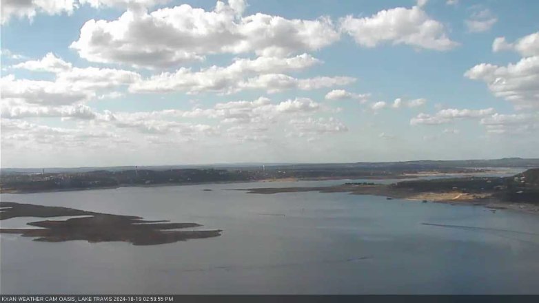 Lake Travis webcam, October 19, 2024 3:00 PM CT