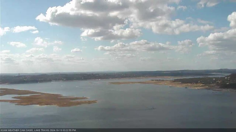 Lake Travis webcam, October 19, 2024 3:25 PM CT