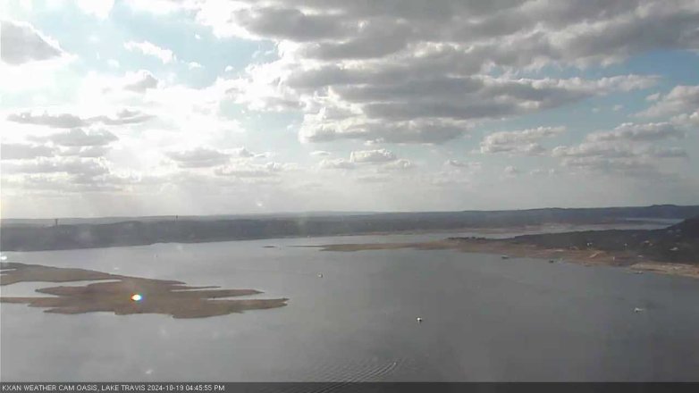 Lake Travis webcam, October 19, 2024 4:45 PM CT