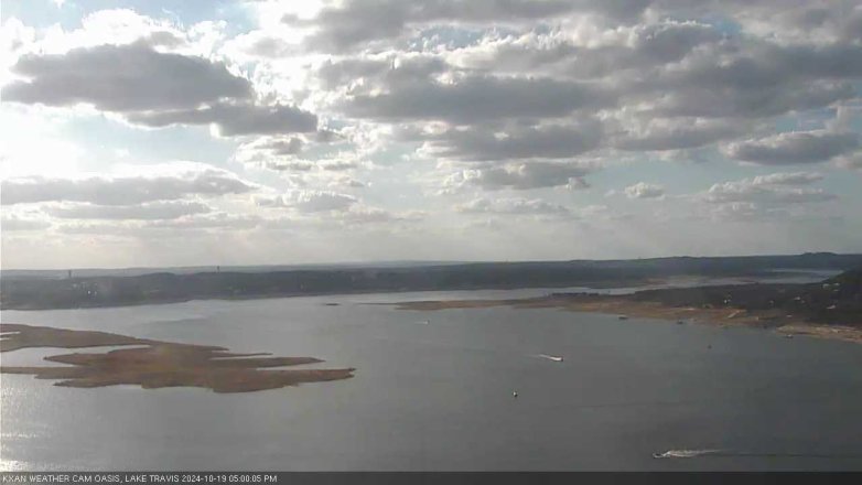 Lake Travis webcam, October 19, 2024 5:00 PM CT
