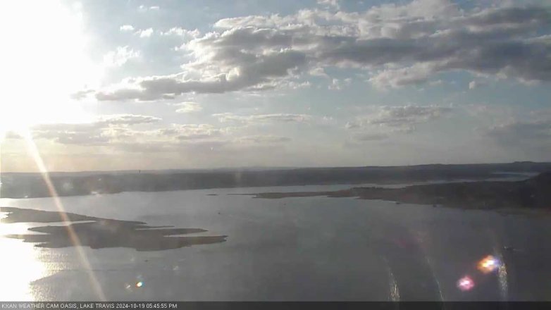 Lake Travis webcam, October 19, 2024 5:45 PM CT