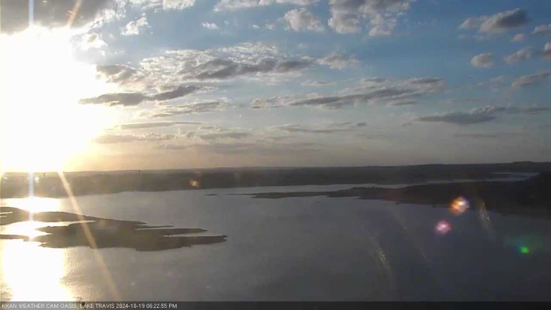 Lake Travis webcam, October 19, 2024 6:25 PM CT