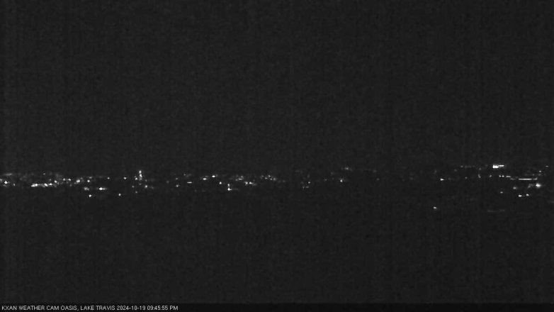 Lake Travis webcam, October 19, 2024 9:45 PM CT
