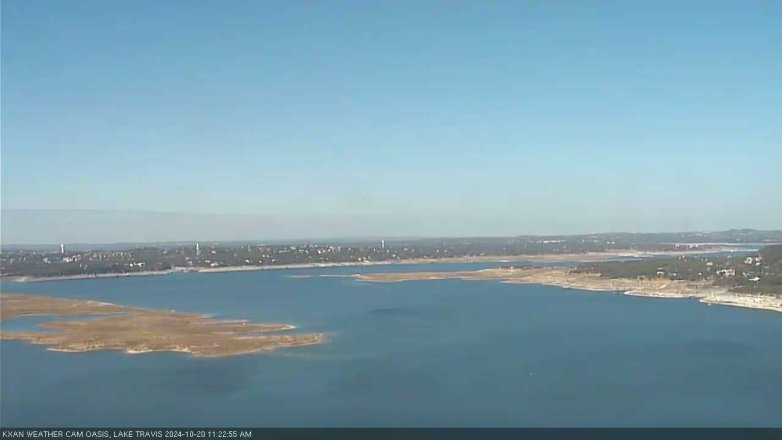 Lake Travis webcam, October 20, 2024 11:25 AM CT