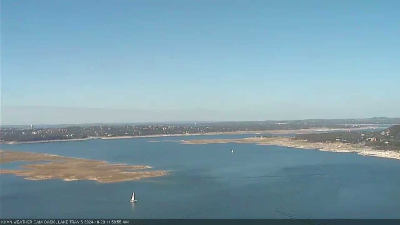 Lake Travis webcam, October 20, 2024 12:00 PM CT