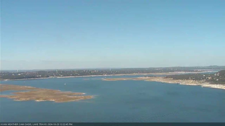 Lake Travis webcam, October 20, 2024 12:25 PM CT