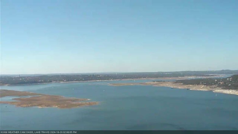 Lake Travis webcam, October 20, 2024 2:00 PM CT