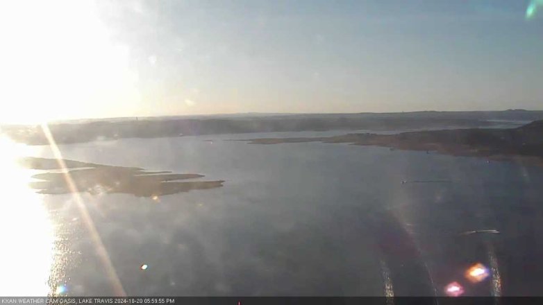 Lake Travis webcam, October 20, 2024 6:00 PM CT