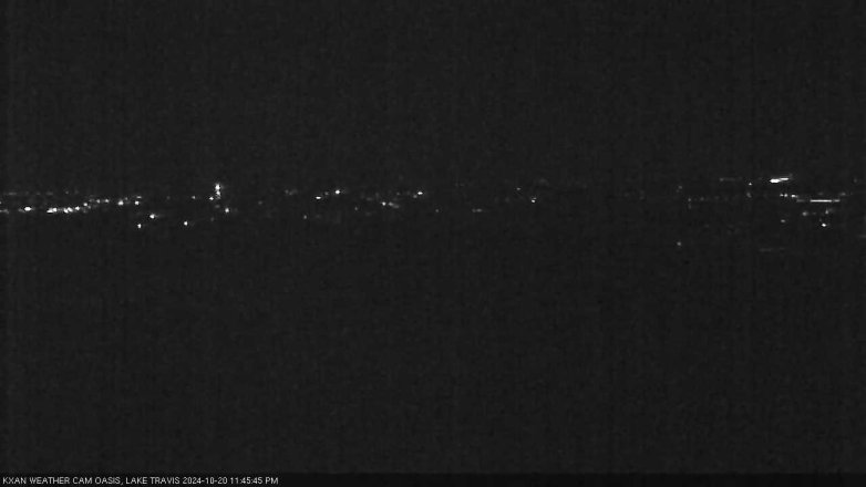 Lake Travis webcam, October 20, 2024 11:45 PM CT