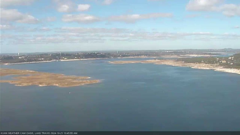 Lake Travis webcam, October 21, 2024 10:45 AM CT