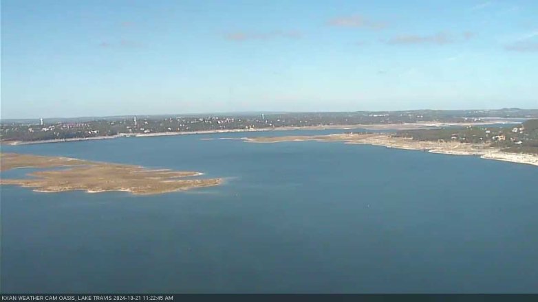 Lake Travis webcam, October 21, 2024 11:25 AM CT