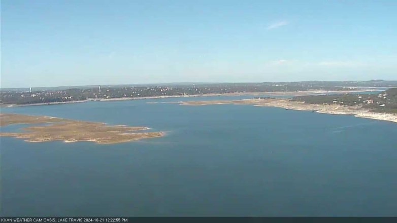 Lake Travis webcam, October 21, 2024 12:25 PM CT