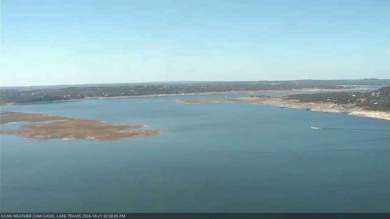 Lake Travis webcam, October 21, 2024 2:00 PM CT