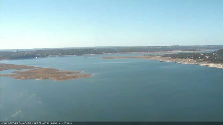 Lake Travis webcam, October 21, 2024 2:45 PM CT