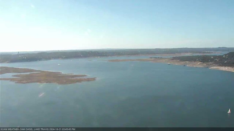 Lake Travis webcam, October 21, 2024 3:45 PM CT