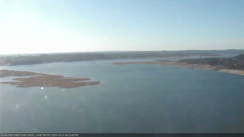 Lake Travis webcam, October 21, 2024 4:25 PM CT
