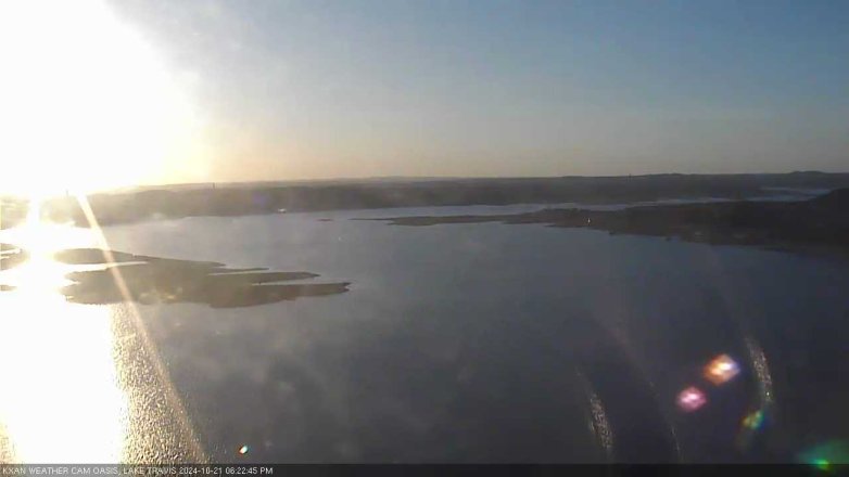 Lake Travis webcam, October 21, 2024 6:25 PM CT