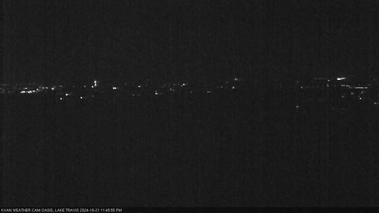 Lake Travis webcam, October 21, 2024 11:45 PM CT