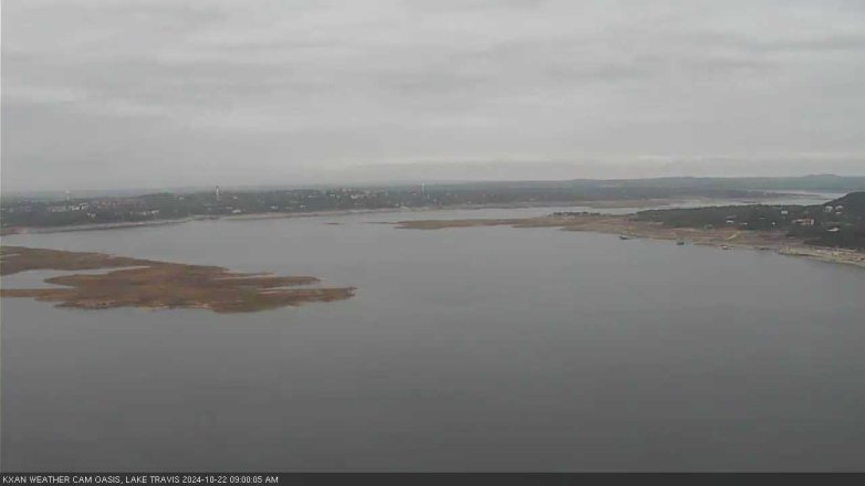 Lake Travis webcam, October 22, 2024 9:00 AM CT