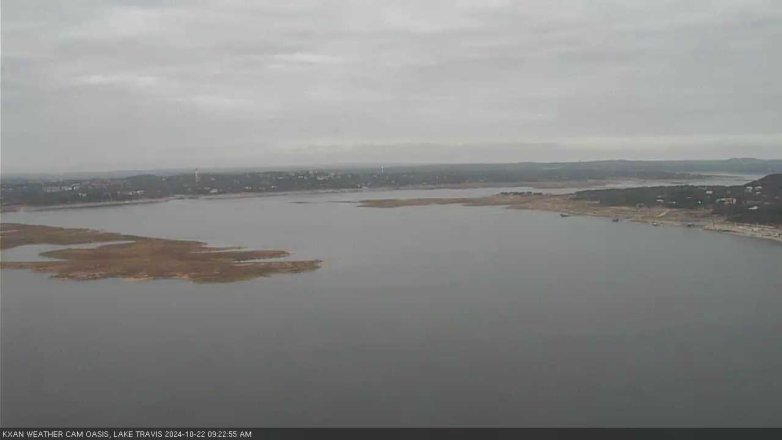 Lake Travis webcam, October 22, 2024 9:25 AM CT
