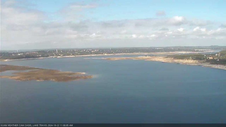 Lake Travis webcam, October 22, 2024 11:00 AM CT
