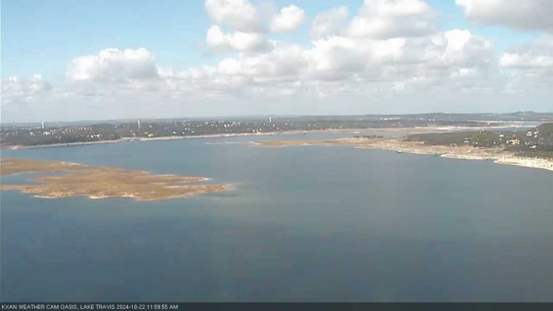 Lake Travis webcam, October 22, 2024 12:00 PM CT