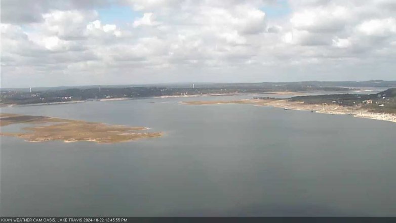 Lake Travis webcam, October 22, 2024 12:45 PM CT
