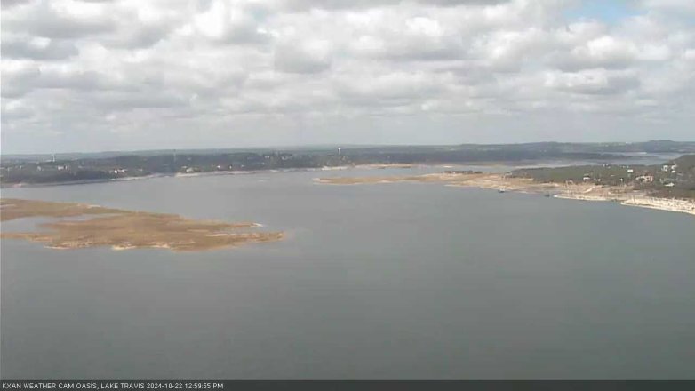 Lake Travis webcam, October 22, 2024 1:00 PM CT