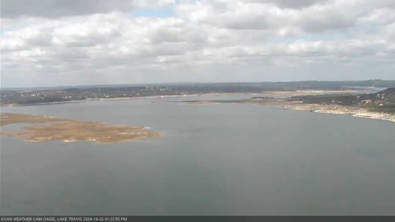Lake Travis webcam, October 22, 2024 1:25 PM CT