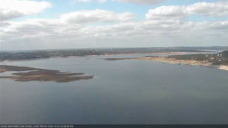 Lake Travis webcam, October 22, 2024 2:00 PM CT