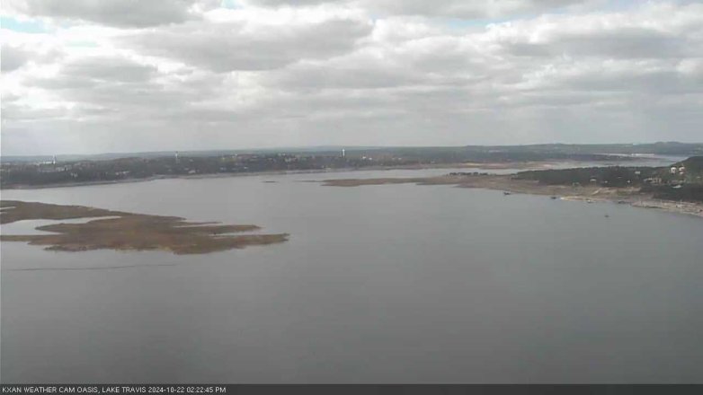 Lake Travis webcam, October 22, 2024 2:25 PM CT