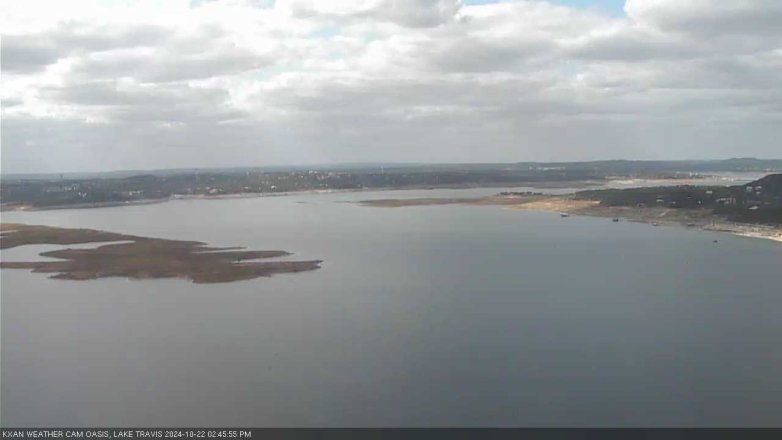 Lake Travis webcam, October 22, 2024 2:45 PM CT