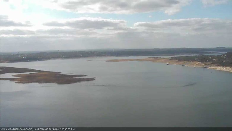 Lake Travis webcam, October 22, 2024 3:45 PM CT