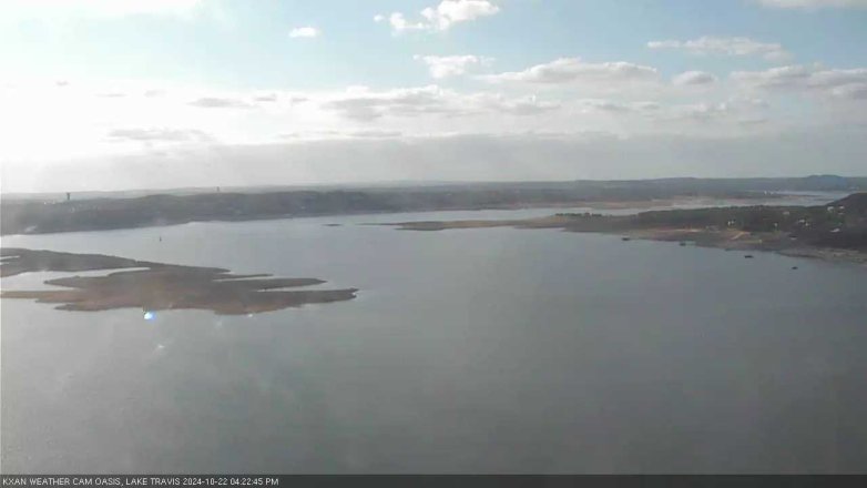 Lake Travis webcam, October 22, 2024 4:25 PM CT