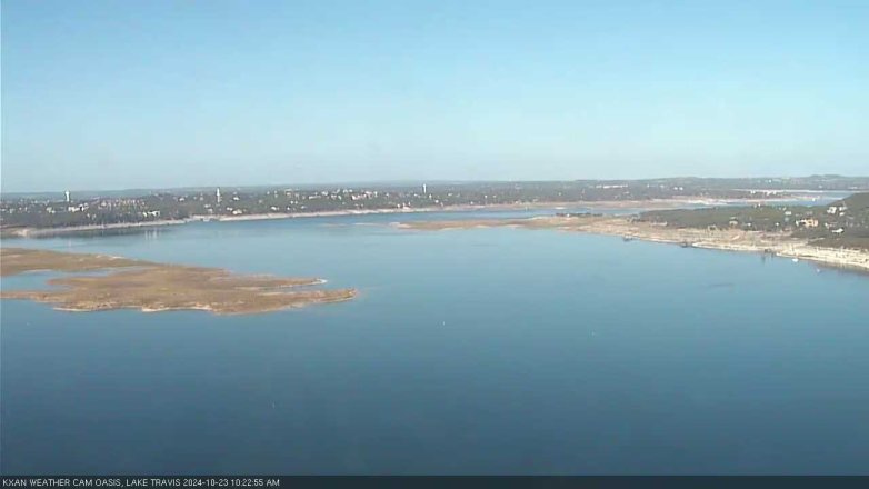 Lake Travis webcam, October 23, 2024 10:25 AM CT