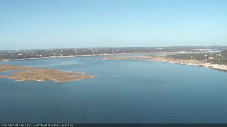 Lake Travis webcam, October 23, 2024 10:45 AM CT