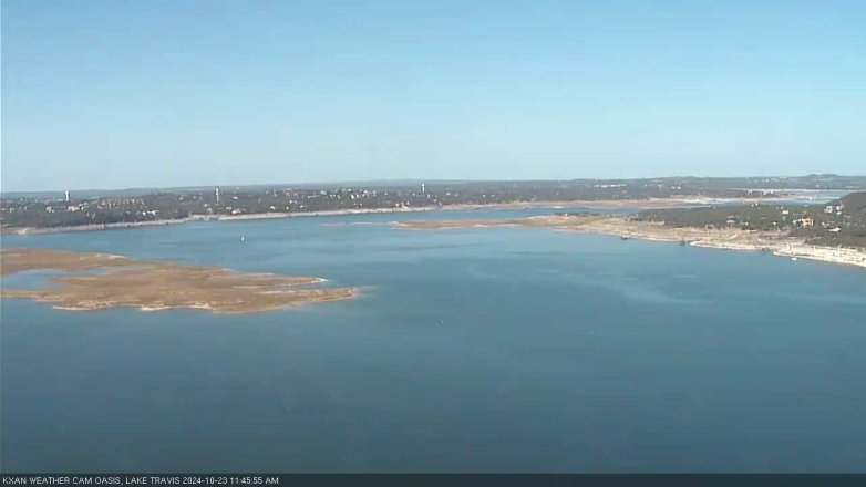 Lake Travis webcam, October 23, 2024 11:45 AM CT