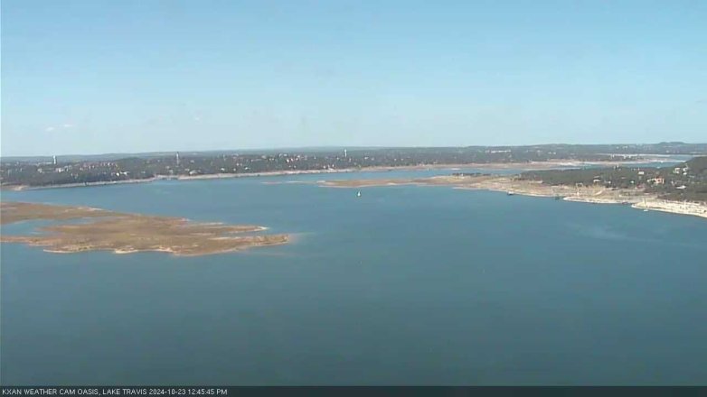 Lake Travis webcam, October 23, 2024 12:45 PM CT