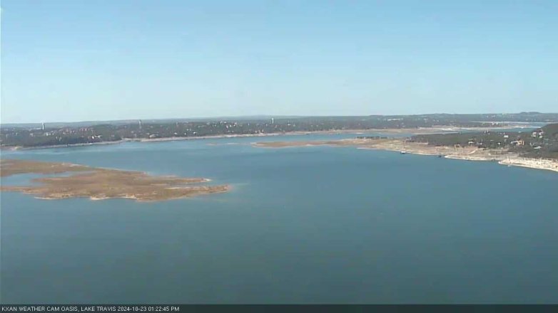 Lake Travis webcam, October 23, 2024 1:25 PM CT