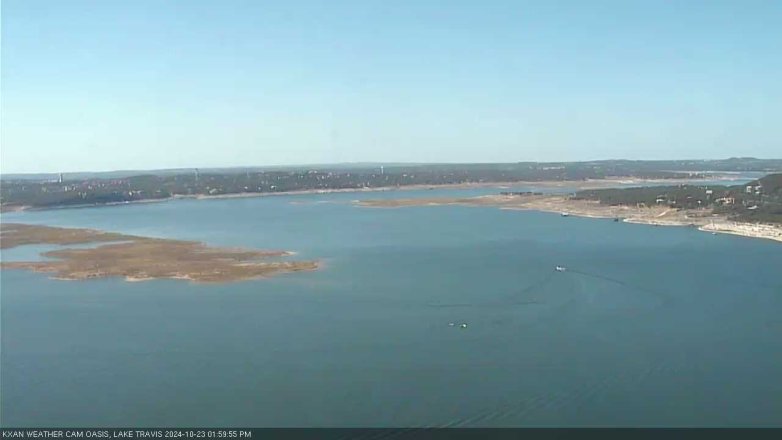 Lake Travis webcam, October 23, 2024 2:00 PM CT