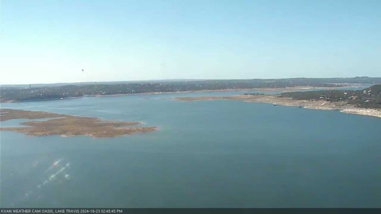 Lake Travis webcam, October 23, 2024 2:45 PM CT