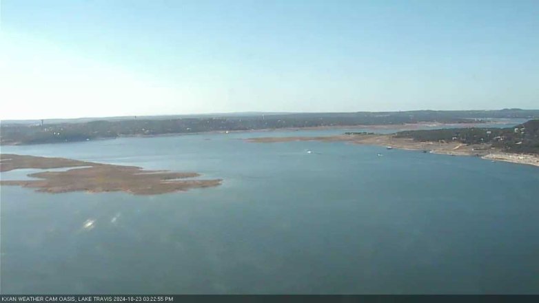 Lake Travis webcam, October 23, 2024 3:25 PM CT