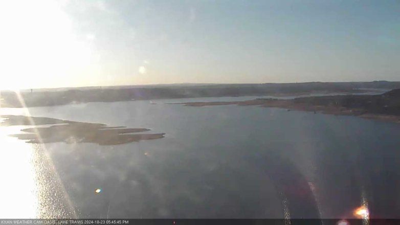 Lake Travis webcam, October 23, 2024 5:45 PM CT
