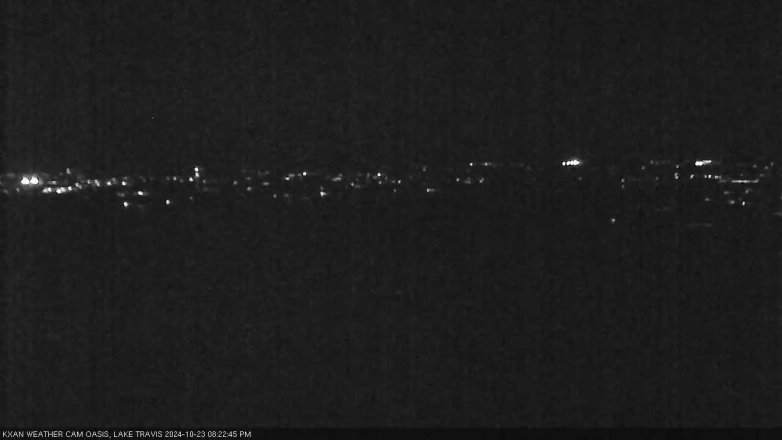 Lake Travis webcam, October 23, 2024 8:25 PM CT
